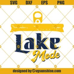 Lake Mode SVG Digital File Download, Lake Mode SVG, Lake Mode Crew Neck SVG