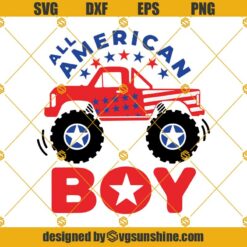 All American Boy SVG PNG DXF EPS Files For Silhouette, American Boy Svg, Trucks American Svg, Trucks Boy Svg, 4Th Of July Svg,Birthday Boy Svg,American Flag Svg
