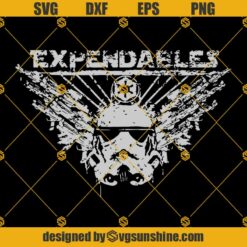 EXPENDABLE TROOPERS SVG PNG DXF EPS Files For Silhouette, EXPENDABLE SVG