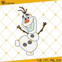 Olaf SVG PNG DXF EPS, Disney Frozen SVG