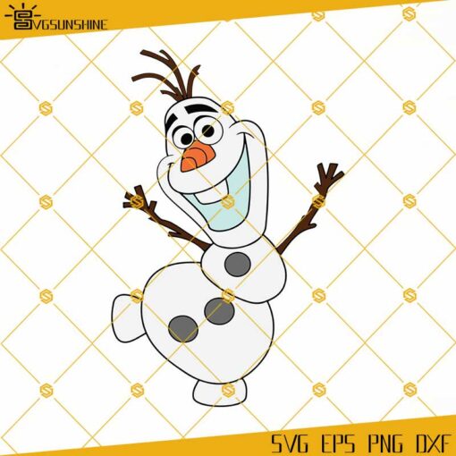 Olaf SVG PNG DXF EPS, Disney Frozen SVG