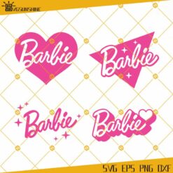 Barbie SVG BUNDLE Logos, Barbie Designs SVG, Barbie SVG PNG DXF EPS