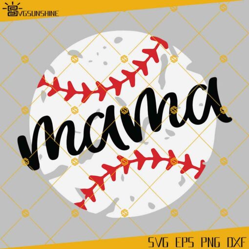 Baseball Mama SVG, Baseball Mom SVG, Baseball SVG, Mom Sport SVG