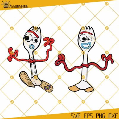 Forky SVG Bundle, Toy Story SVG, Forky SVG PNG DXF EPS - Sunshine