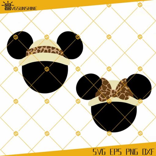Disney Animal Kingdom SVG DXF PNG EPS Vector Cut File Cricut  Silhouette, Disney Mickey Minnie Bundle SVG