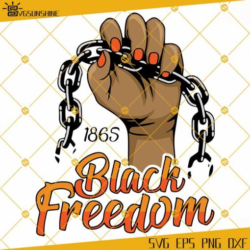 Juneteenth SVG, 1865 Black Freedom SVG, Black History SVG, Black Woman SVG