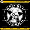 Guy Fieri Knuckle Sandwich Svg, Knuckle Sandwich Trending Svg