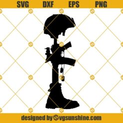 Battle Cross Svg, Battlefield Cross Svg, Fallen Soldier Battle Cross Svg, Military Battle Cross Svg, Combat Cross Svg