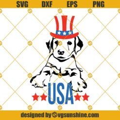 Labrador Dog 4th of July Svg, 4th Of July American Flag Svg, Labrador Dog 4 Files Svg, Eps, Dxf, Png