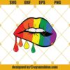 LGBT Lips SVG, LGBT Svg