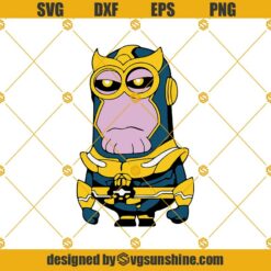 Thanos SVG, Mad Titan SVG, Marvel SVG, Avengers SVG