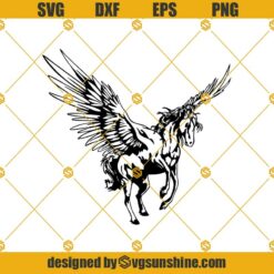 Pegasus Svg, Horse Svg