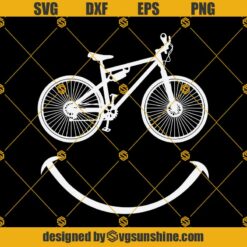 Mountain Bike Svg, HappyFace Or Smiley Svg