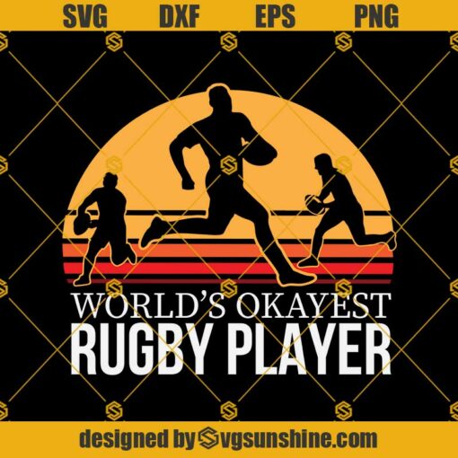 Rugby Football Player Sports Svg, Rugby Football Svg