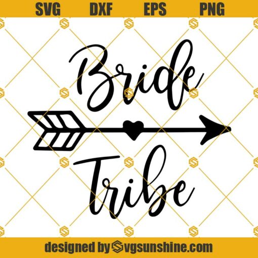 Bride Tribe SVG, Bride SVG Instant Download