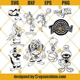 Space Jam SVG, Space jam Characters Svg, Space jam Bundle