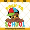 Black Boy Peek A Boo Svg, Black Boy Back To School Svg