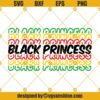 Black Princess SVG, Juneteenth SVG