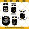 Beard Dad SVG, Beard SVG, Bearded Man SVG, Mustache SVG Bundle, Bearded Father SVG Bundle