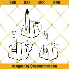 Wedding Fingers Svg, Couple Svg, Groom Ring Svg