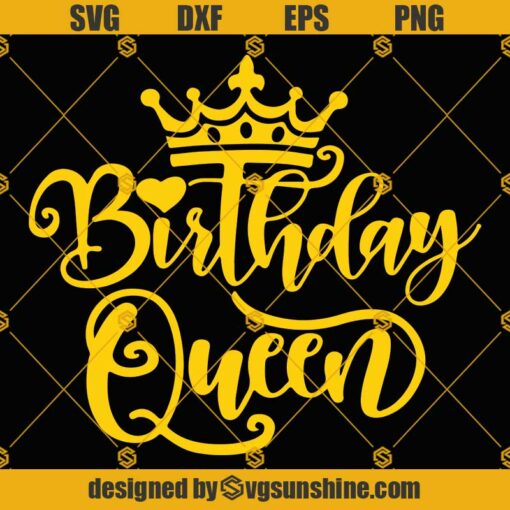 Birthday Queen Svg, Fabulous Birthday Svg, Birthday Svg