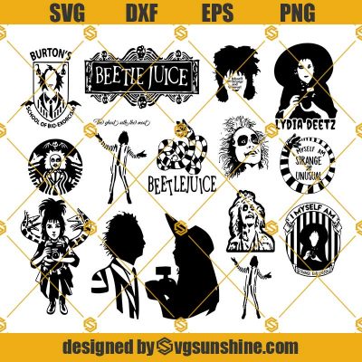 Beetlejuice SVG Bundle, Beetlejuice SVG, Lydia Deetz SVG