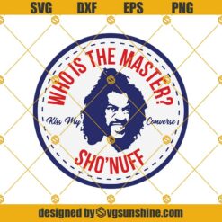 Sho Nuff SVG, The Last Dragon SVG PNG DXF EPS Cut Files