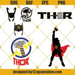 Thor Svg, Avengers Thor Svg, Thor Comics Svg