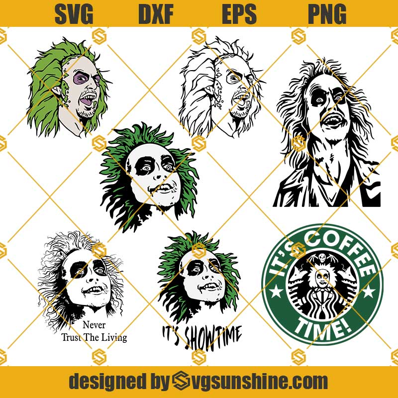 Beetlejuice Starbucks SVG