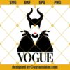 Maleficent SVG, Disney Villain SVG, Maleficent Vogue SVG, Maleficent Cricut