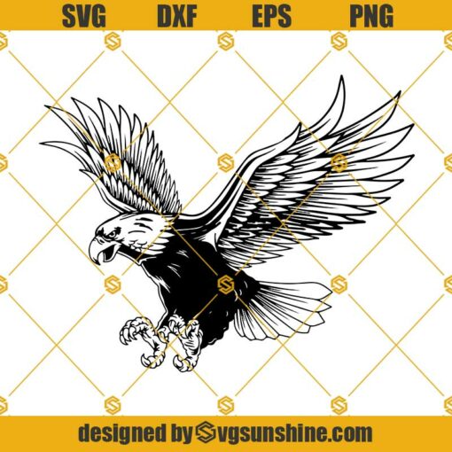 American Bald Eagle Svg, Eagle Flying Svg, Claw Animal Government Law Lawyer School Svg