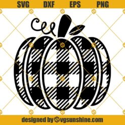 Buffalo Pumpkin SVG, Pumpkin SVG, Halloween SVG