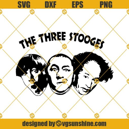 The Three Stooges Svg, Are The Three Stooges Brothers Svg