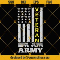 Veteran of The United States SVG, Army SVG, Veterans day SVG, Veteran Flag SVG