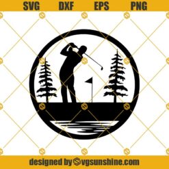 Golf Life Is Full Of Important Choices Svg Dxf Eps Png Cut Files Clipart Cricut Silhouette