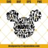 Marvel Mickey Mouse Disney SVG, Mickey Mouse Head Svg