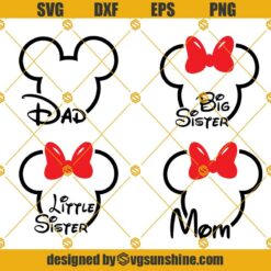 Mickey Dad Est 2023 SVG, New Dad SVG, First Daddy SVG, Disney Happy Father’s Day SVG PNG DXF EPS
