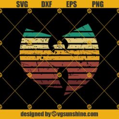 Wu Tang Rap HipHop Hip Hop 80s 1980s Logos Svg Dxf Eps Png