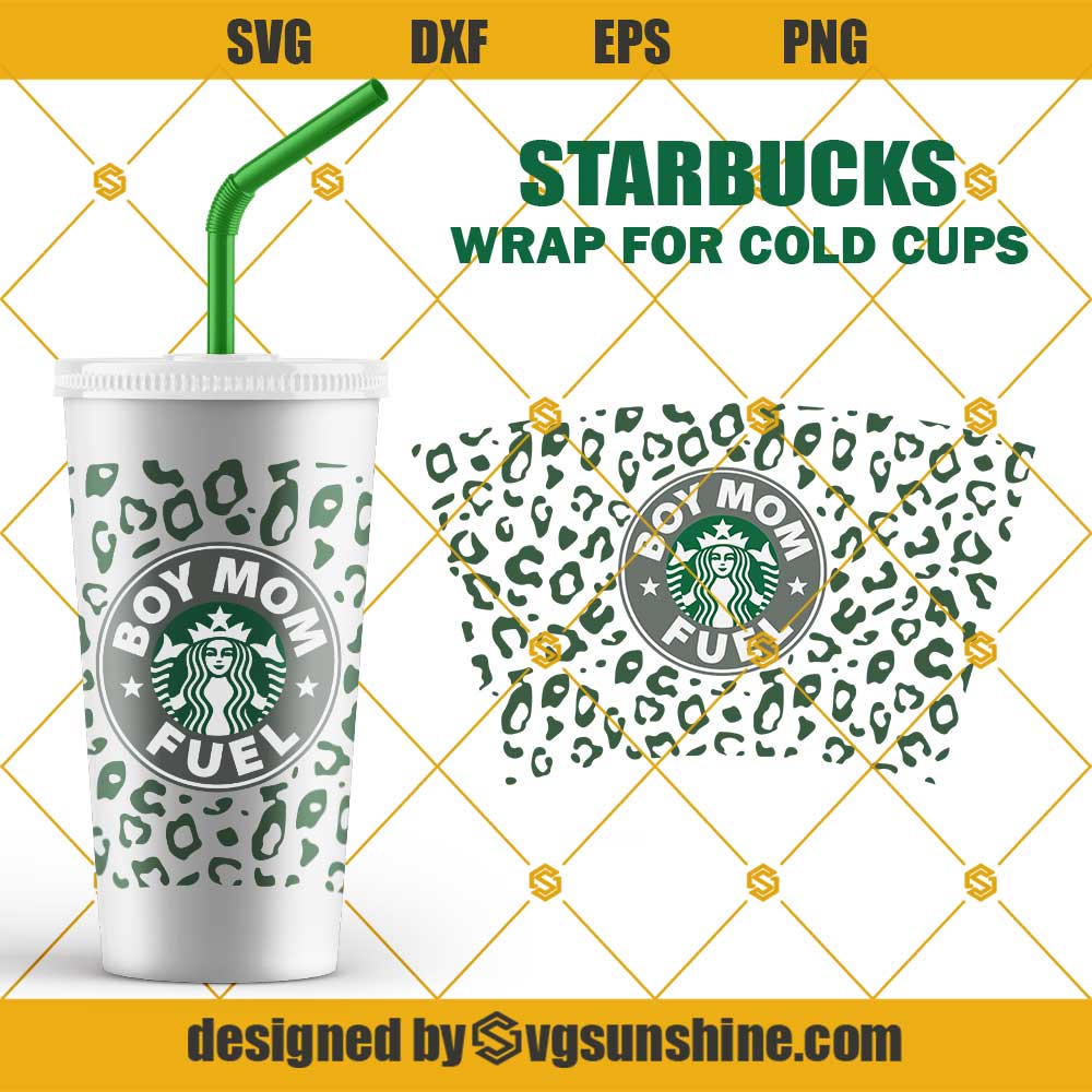 Mom Fuel Svg Starbucks Cold Cup Svg Starbucks Cup Template