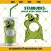 Oogie Boogie Starbucks Cup SVG, Full Wrap Halloween