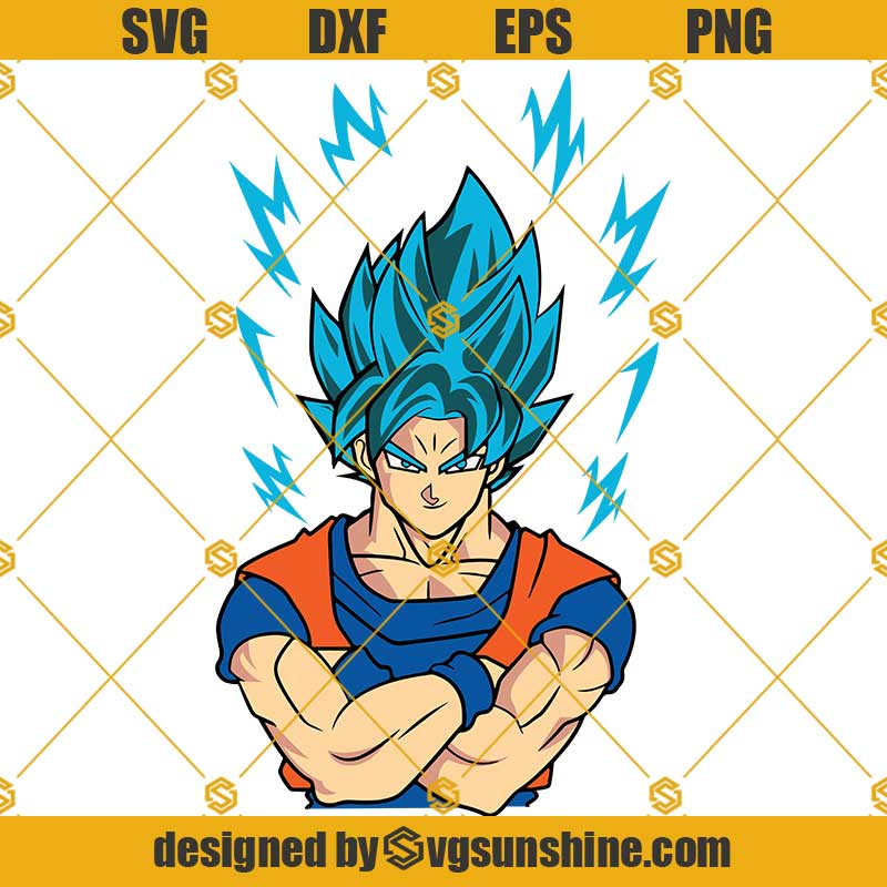 Super Saiyan Svg Goku png Goku Svg Dragon Ball Z Svg Gym svg