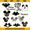 Mickey Head Halloween SVG