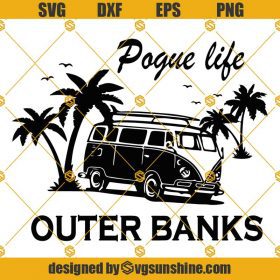 Pogue Life SVG Outer Banks SVG, Outer Banks Clipart Cricut