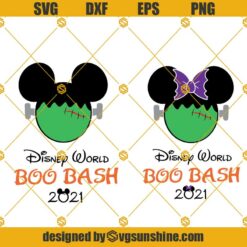 Mickey Mouse Frankenstein SVG, Disney Halloween 2021 SVG