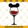 Mickey Mouse Wine SVG
