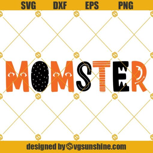 Momster SVG, Halloween SVG, Monster SVG
