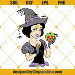 Snow White SVG, Disney Princess, Cut File Layered By Color