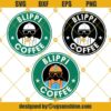 Blippi Coffee Starbucks SVG