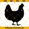 Chicken SVG PNG DXF EPS