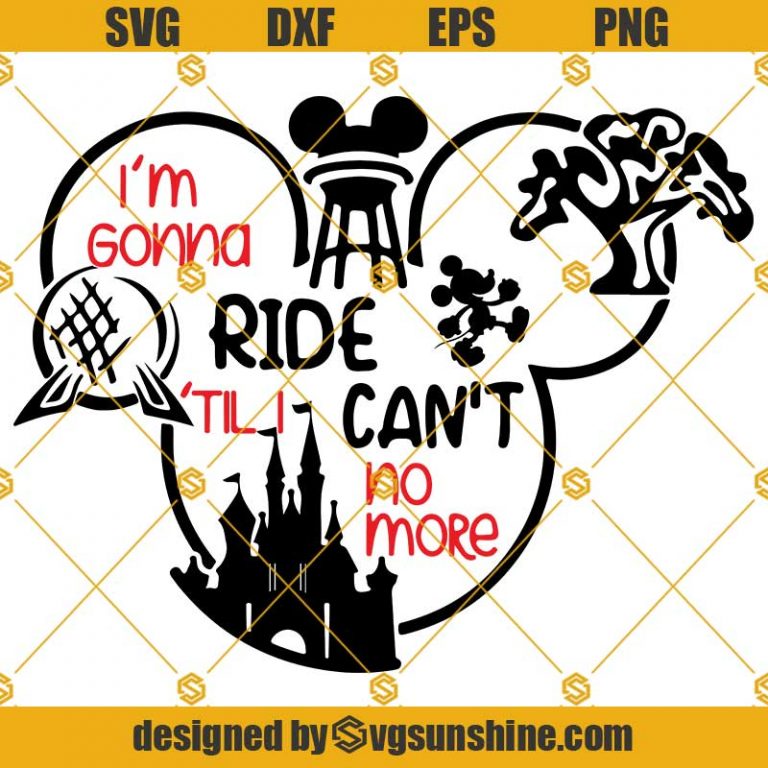 Mickey head SVG, Disney SVG, Disney parks SVG